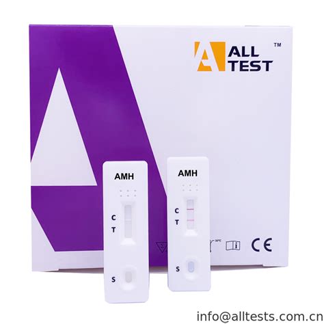 Amh Rapid Test Cassette With Whole Bloodserumplasma For Ovarian Function