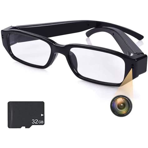 Lunettes Intelligentes Lunettes De Cam Ra Mini Lunettes Espion