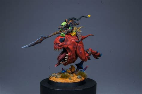 Loonboss On Giant Cave Squig By Alexanderborodenkov Putty Paint