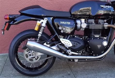 Triumph Thruxton Rs Jet Black Munroe Motors