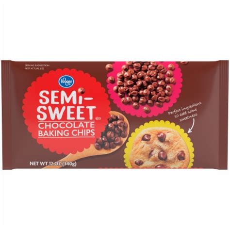 Kroger® Semi-Sweet Chocolate Baking Chips, 12 oz - Kroger