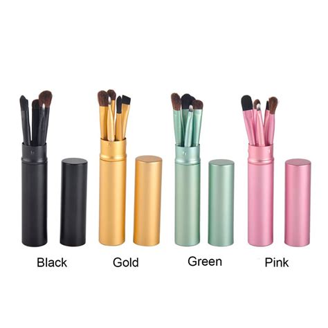 Travel Portable Mini Eye Makeup Brushes Set Reals Eyeshadow Eyeliner Eyebrow Brush Lip Make Up