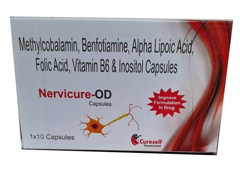 Nervicure Od Methylcobalamin Benfotiamine Capsules X