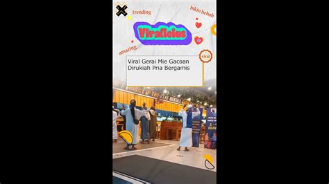 Viral Gerai Mie Gacoan Dirukiah Pria Bergamis YouTube