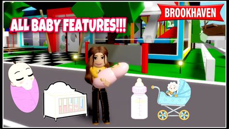 All The New Baby Features In The Daycare House In Brookhaven Rp Roblox