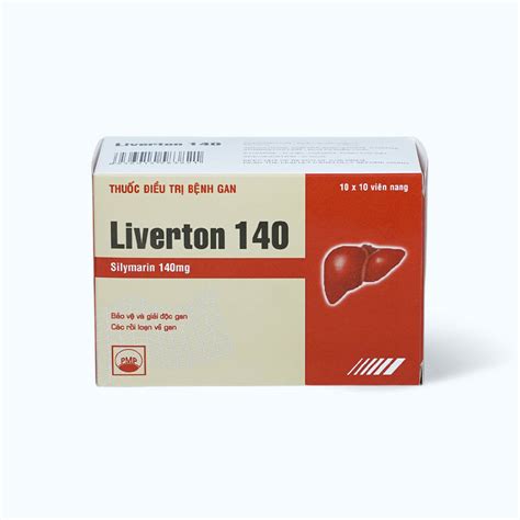 Liverton 140mg Hộp 10 vỉ x 10 viên