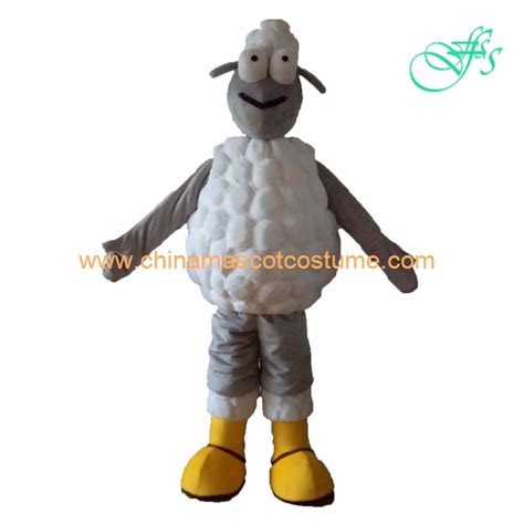 Shaun Sheep animal mascot costume