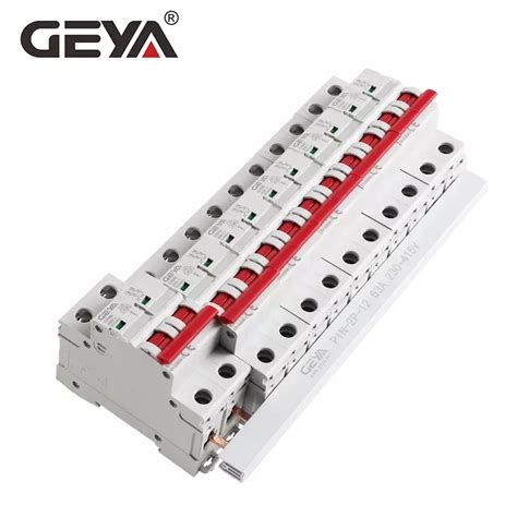 GEYA PIN TYPE Fork Type Copper Busbar For Distribution Box Circuit