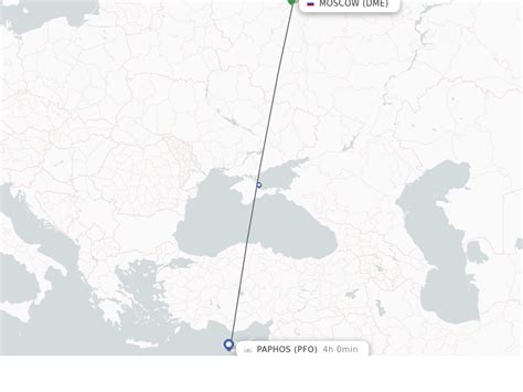 Direct Non Stop Flights From Paphos To Moscow Schedules