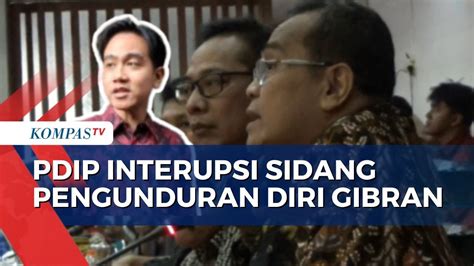 Interupsi Sidang Paripurna Di Solo Pdip Dprd Tak Berwenang Setujui