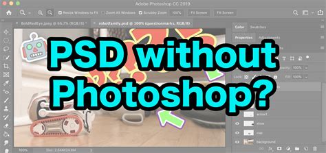 How To Open A Psd File Without Photoshop