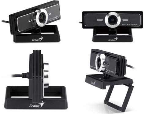 WebCam Genius Widecam F100 Full HD 1080p Gira En 360 Grados