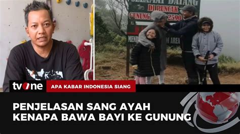 Ternyata Ini Tujuan Sang Ayah Mengajak Anaknya Mendaki Gunung Walau