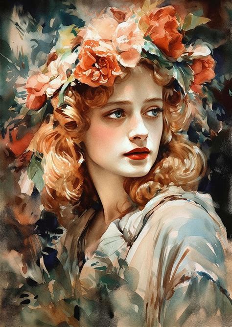 Dolores Costello Digital Art By Thuy Dinh Thi Fine Art America