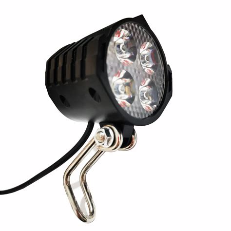 E Bike LED Light 36V 48V Klakson Rowerowy Tarkawodoodpornal Z Klaksonem