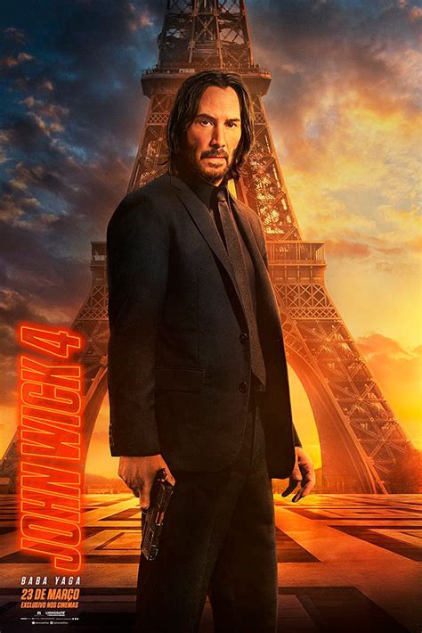 Paris Filmes Inaugura Wick Week Cartazes Individuais De John Wick 4