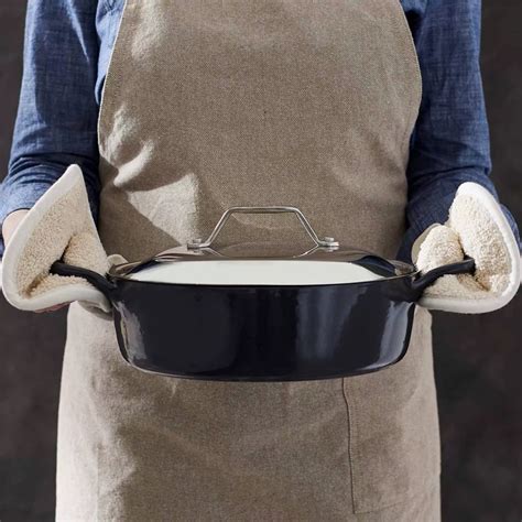 All Clad Cast Iron Deep Sauté Pan 10 Sur La Table