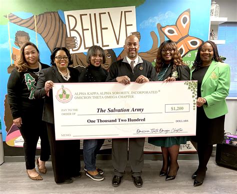 Omicron Theta Omega Aka Sorority Chapter Donates To Ferguson Community