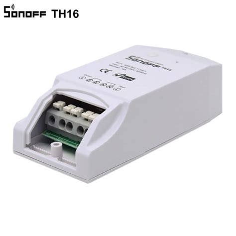 Sonoff TH16 15A Wifi Interruptor Inteligente Suporte Monitor De