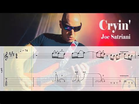 Cryin Joe Satriani Guitar Tab YouTube