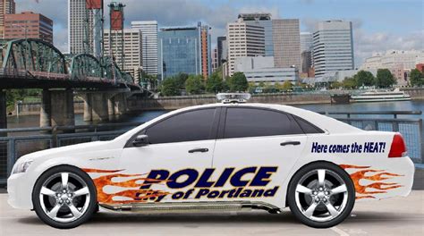 New Wheels For Portland Police Call For New Logo And Color Scheme