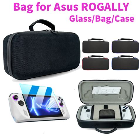 For ROG Ally Storage Bag Waterproof EVA Carrying Case For Asus Rog Ally