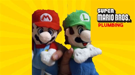 Super Mario Bros Plumbing Plush Version The Super Mario Bros Movie