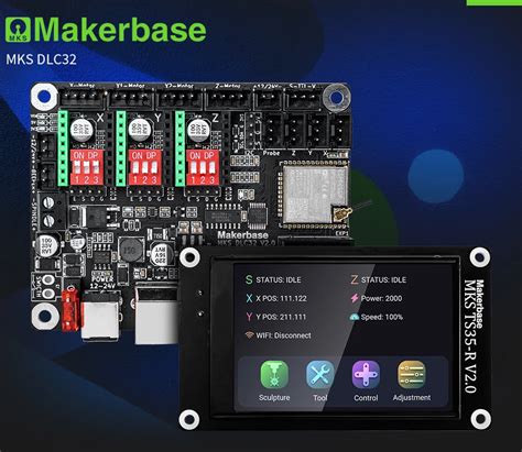 Generic Makerbase Mks Dlc Offline Controller Bits Esp Wifi