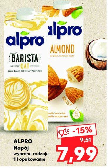 Nap J Owsiany Barista Alpro Cena Promocje Opinie Sklep Blix Pl