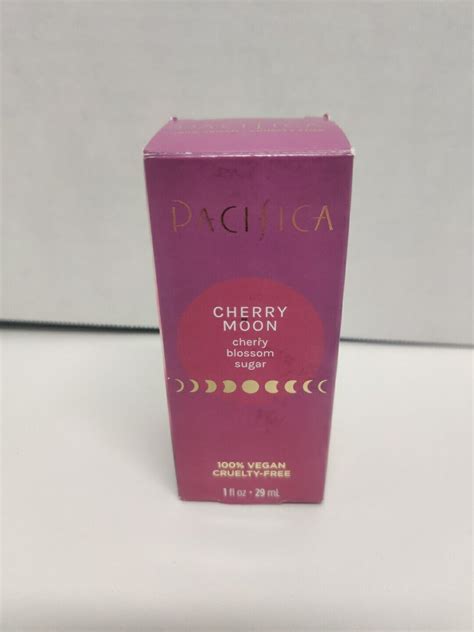 Pacifica Cherry Moon Spray Perfume Cherry Blossom Sugar 1 Fl Ounce For