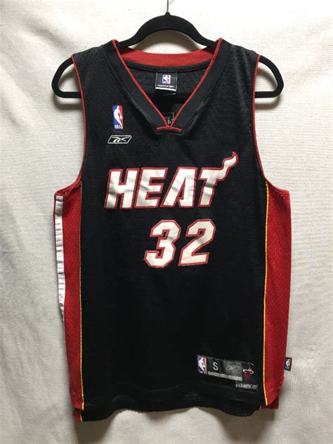 Nba Miami Heat Basketball Jersey #32 Shaq Oneil As-is | Boardwalk Vintage