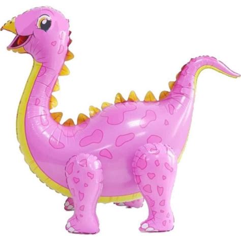 Ballon De Baudruche Dinosaure Rose MIGNON BALLON DINOSAURE XXL