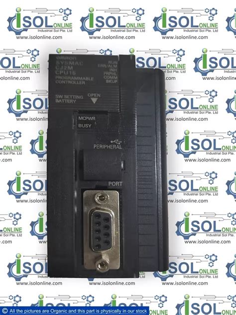 Omron Sysmac CJ2M CPU15 Programmable Controller Ver 2 1 PLC CPU