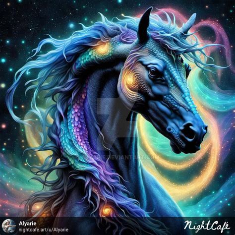 Fantasy Horse Portrait by Alyarie on DeviantArt