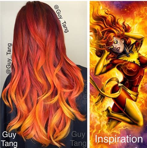 Pin By Christina Watt On Guy Tang Hair God Creations Fire Hair Hair