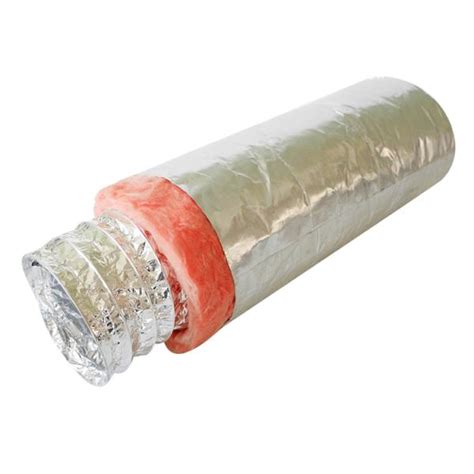 R R R Inch Flexible Air Duct Insulated Fiberglass Duct Coowor