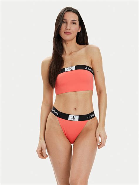 Calvin Klein Swimwear Bikini Pezzo Sotto KW0KW02351 Rosa Modivo It