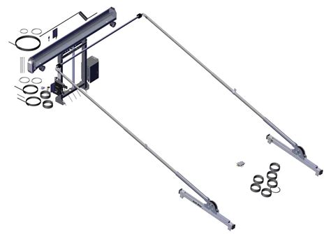 Roll Rite Dc350 System With 20 Narrow Profile Sliding Pivot 12v