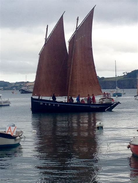 La Chaloupe Sardini Re Telenn Mor Dans Le Port Du Rosmeur