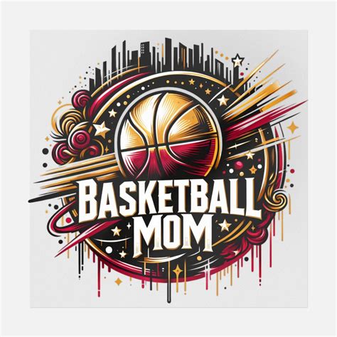 Basketball Mom Tattoo Basketball Ready To Press Dtf Transfers