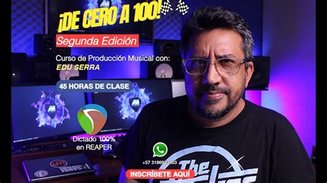 De Cero a Cien Curso de PRODUCCIÓN MUSICAL Aprende producción musical