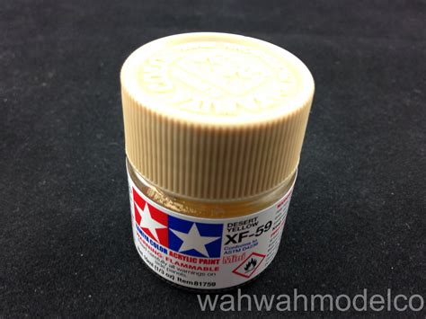 Tamiya 81759 Acrylic Mini Xf 59desertyellow 10ml Bottle