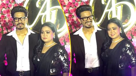 Bharti Singh And Husband Harsh Limbachiyaas Praiseworthy Look In Black