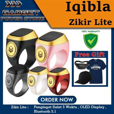 Jual Tasbih Digital Zikr Ring Zikr Lite Smart Ring Tasbeh Iqibla Zikir