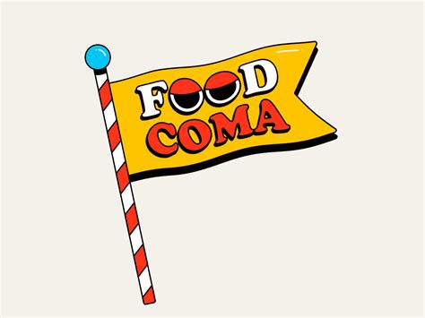 FOOD COMA by Mat Voyce on Dribbble