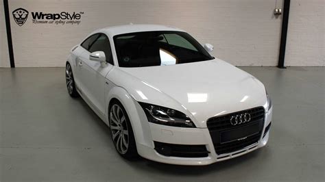 Audi TT - White Gloss wrap | WrapStyle