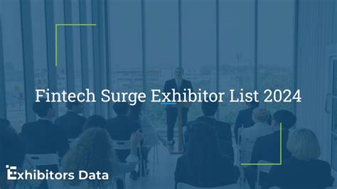 PPT Fintech Surge Exhibitor List 2024 PowerPoint Presentation Free