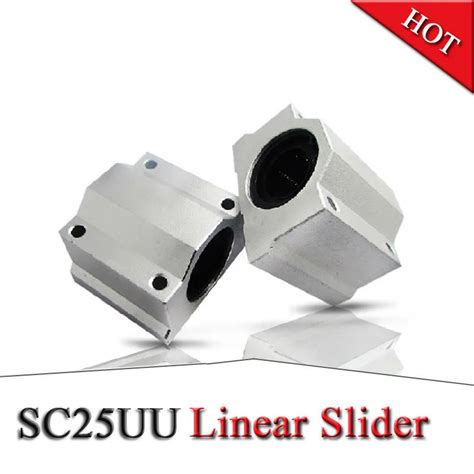 Pcs Scs Uu Sc Uu Linear Bearing Mm Linear Slide Block Mm Cnc