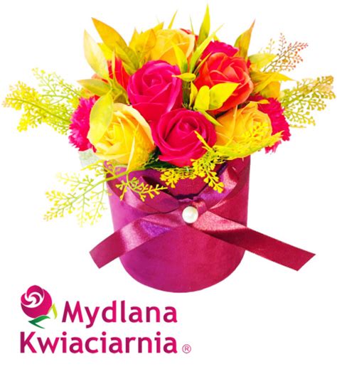 Mydlana Kwiaciarnia Kwiaty Mydlane Flower Box PREMIUM