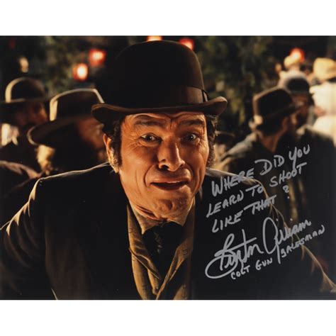 Burton Gilliam Signed Back To The Future Part Iii X Photo